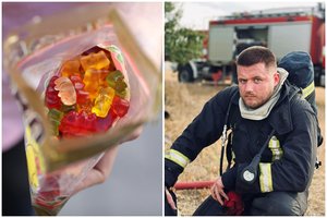 Po gaisro važiavę Kauno r. ugniagesiai išgelbėjo guminuku užspringusią 3 metų mergaitę