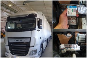 Muitininkams įkliuvo dar viena didžiulė kontrabandos siunta: Raigarde sulaikyti beveik 4 mln. eurų vertės rūkalai