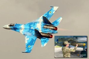 Galingas derinys: Ukraina apginklavo savo naikintuvus „išmaniaisiais“ ginklais