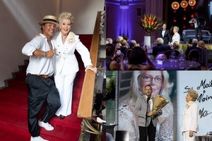 Vaiva Mainelytė 75-erių metų jubiliejų atšventė Vaidilos teatre: sveikino garsūs bičiuliai