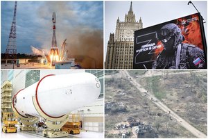 Rusijos užmojus Mėnulyje tramdo žemiška realybė: pinigus kosmosui ėmė ryti karas