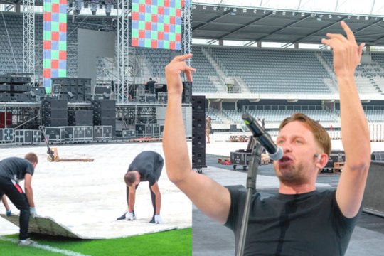 Į E.Dragūno-Selo koncertą gali susirinkti daugiau kaip 30 tūkst. žiūrovų.