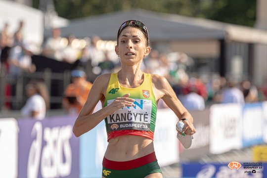  Maratonininkė Loreta Kančytė
