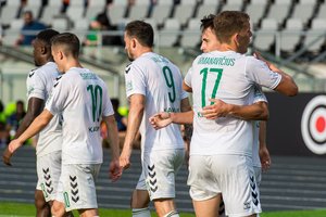 „Kauno Žalgiris“ Marijampolėje prapliupo įvarčių lietumi