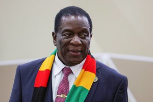 Zimbabvės prezidentas perrinktas antrai kadencijai