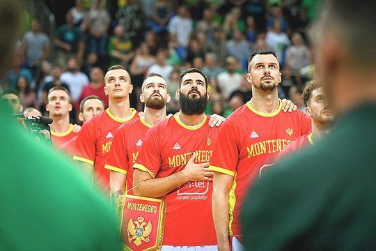 Juodkalnijos rinktinė.