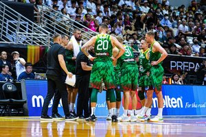 Plyšę gynėjo batai, žinutė R. Jokubaičiui ir kitas rinktinės žingsnis: „Visas smagumas tik prasideda“