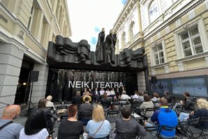 LNDT pristatė naują sezoną ir reklaminės kampanijos „Neik į teatrą“ atomazgą