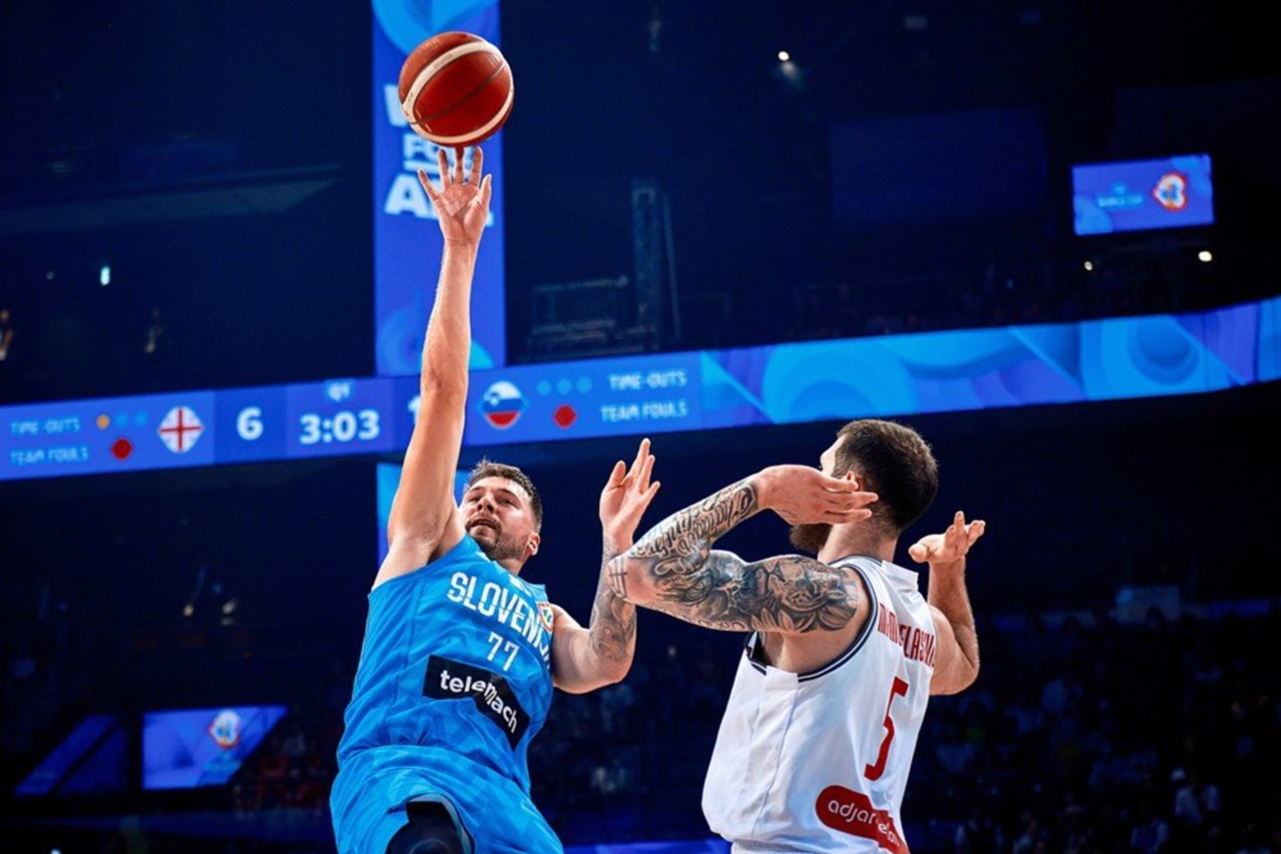  Slovėnija – Sakartvelas<br>FIBA nuotr.
