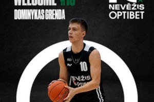 D. Stenionį Kėdainiuose keičia „Žalgirio“ sistemoje augęs D. Grenda