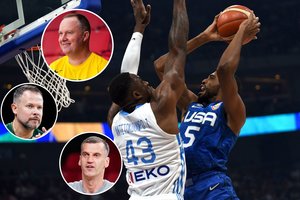 JAV ir Graikijos akistatoje – ir Lietuvos rinktinės desantas: treneris užsiminė apie intrigą dėl graikų