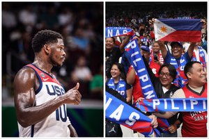 Manilos arenoje – skerdžiamos ožkos garsai: į tai savaip sureagavo ir JAV rinktinės lyderis