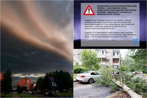 Skubus tarnybų įspėjimas: pasiruoškite audroms – kils škvalas, liūtys