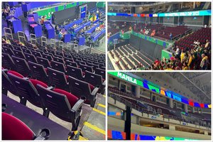 Filipiniečių meilė krepšiniui išblėso? Lemiamas lietuvių mūšis D grupėje – pustuštėje arenoje