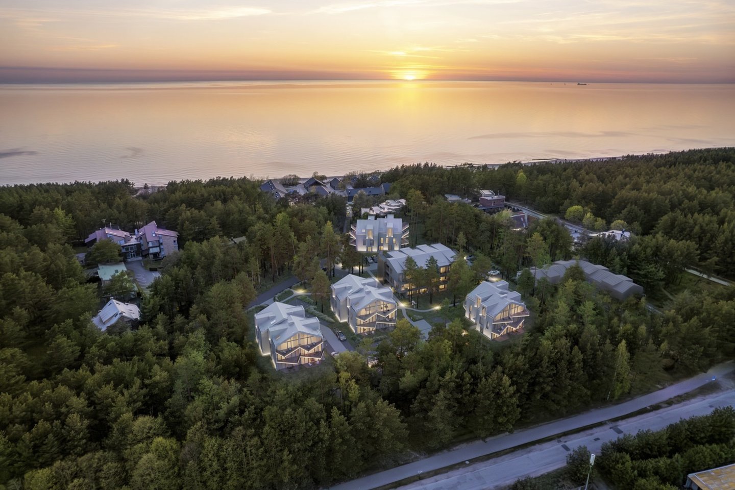 Real estate (RE) agencies claim that even with a slowdown in the country's overall housing market, Lithuanian buyers continue to be attracted to prestigious seaside properties.