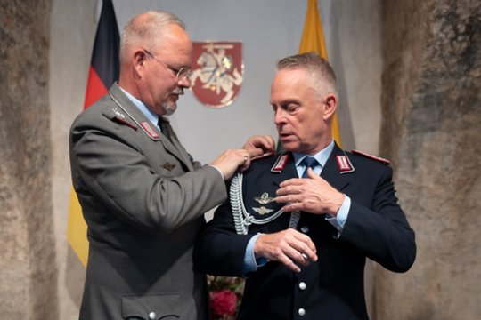 Akredituotas naujas Vokietijos gynybos atašė Lietuvai