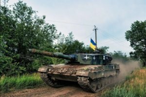 Atskleidė, kiek „Leopard 2“ tankų jau pavyko sunaikinti Rusijai