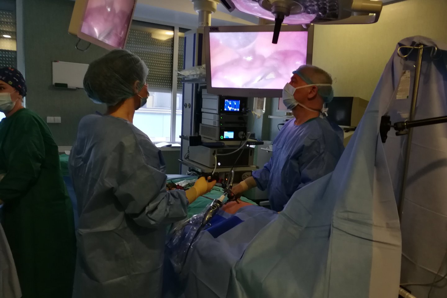 Chirurginė operacija<br>Santaros klinikų nuotr.