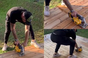 Vaizdai atims žadą: pinigų nesulaukęs įmonės vadovas terasą supjaustė į gabalus