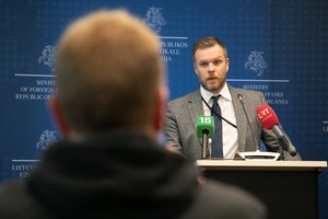 G. Landsbergis: niekas neturėtų didžiuotis ar jausti nostalgijos Rusijos imperiniams laikams