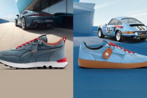 „Porsche“ gerbėjai galės papildyti savo garderobą: sukurti bateliai „Porsche 911“ jubiliejui paminėti