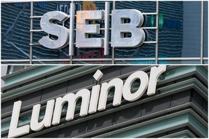 Bankai „Luminor“ ir SEB nurodė, kokio dydžio solidarumo įnašą pervedė
