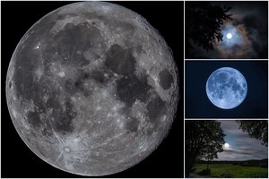 Mėlynoji superpilnatis buvo įspūdinga: pasidalijo vaizdais, kurių nebepamatysime apie dešimtmetį