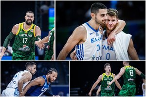 J. Valančiūno problemos nedramatizuojantis ekspertas įvertino Lietuvos varžovus – favoritų etiketės prieš graikus nesikrato