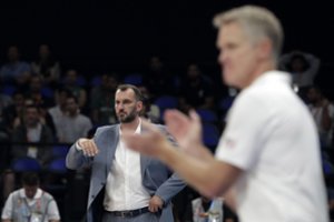 Amerikiečių šypsenas temdęs Juodkalnijos treneris palygino Lietuvą ir JAV: atsakė iškart