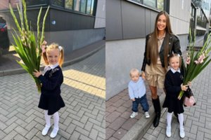 Viktorija Siegel savo dukrą Nicolę išleido į Vilniaus privačią gimnaziją: „Susigraudinau“