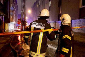 Tragedija Vilniuje: gaisravietėje rastas negyvas 44 metų vyras