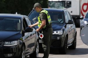 Pasieniečiai nefiksavo nė vieno asmens, kuris ketintų neteisėtai kirsti sieną