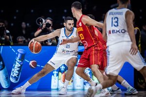 Graikija grupėje liko paskutinė: D. Itoudžio kariauna nė karto nepirmavo prieš Juodkalniją