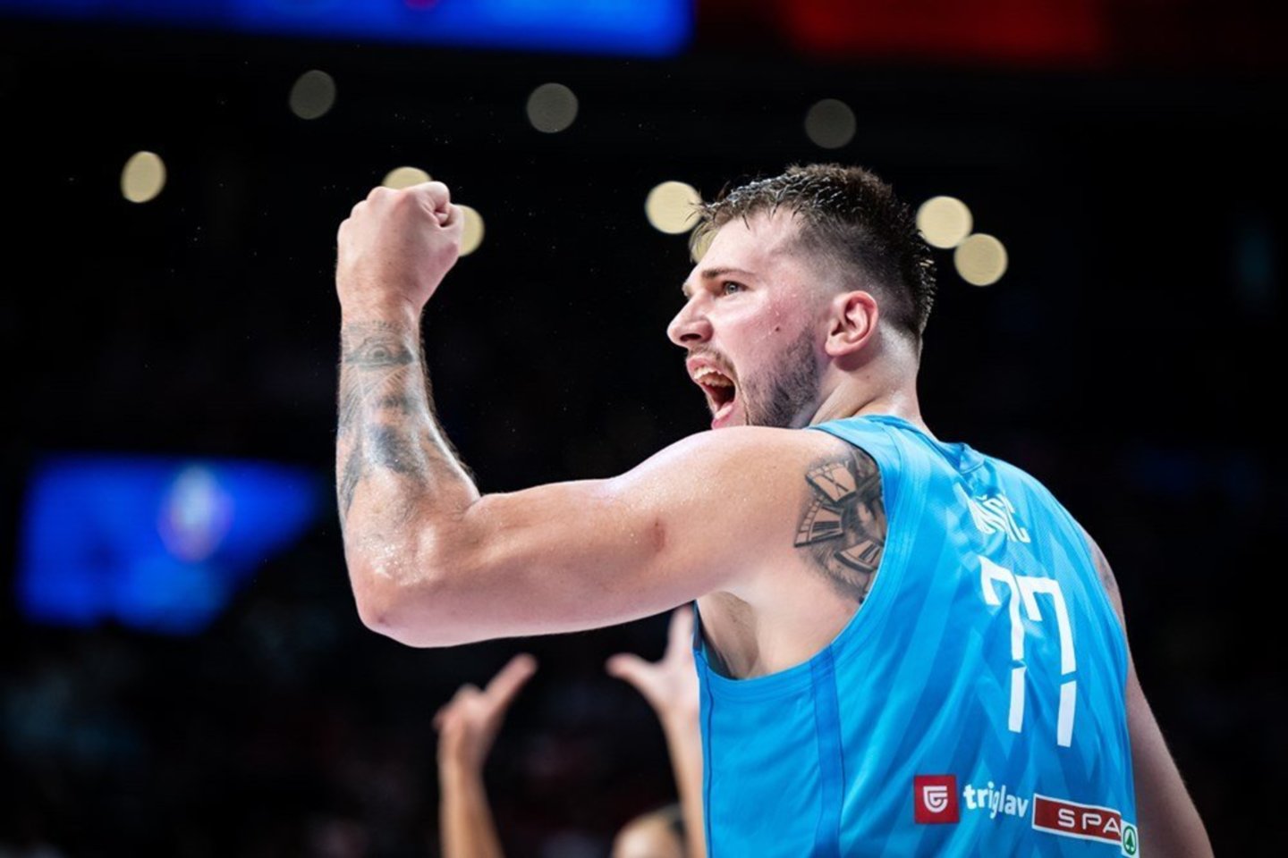 Slovėnijos krepšinio rinktinė.<br>FIBA nuotr.