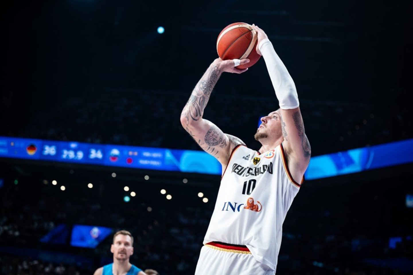 Vokietija įveikė Slovėniją.<br>FIBA nuotr.
