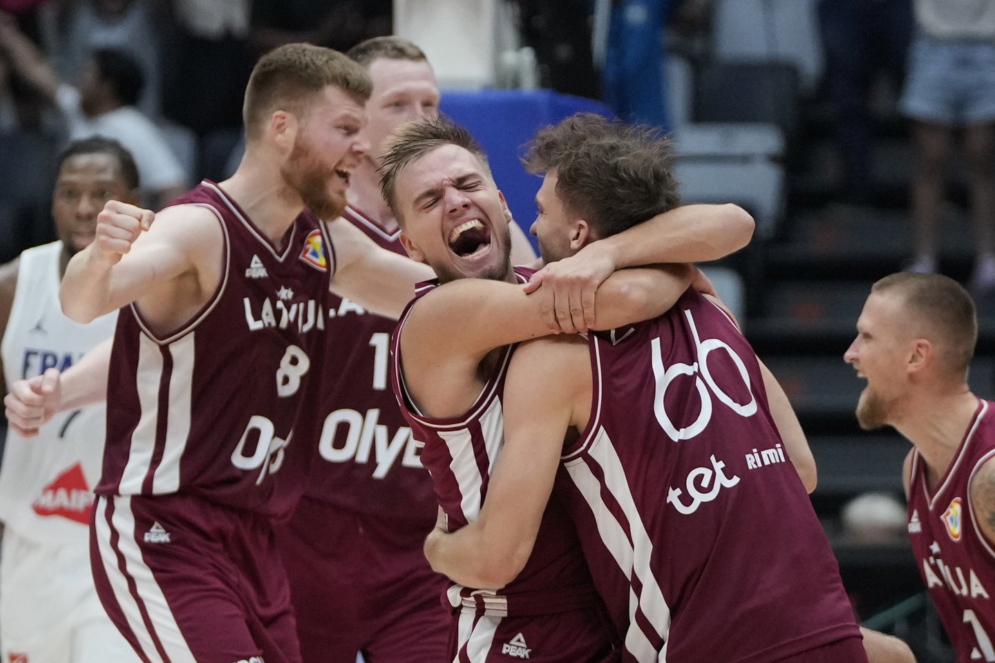 Latvija pirmą kartą istorijoje žengė į pasaulio čempionato ketvirtfinalį.