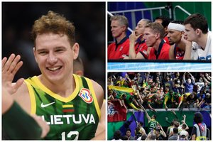 Išskirtinio dėmesio aikštėje sulaukęs R. Jokubaitis plačiai šypsojosi: „Sunku suvokti, ką padarėme“