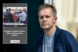 Apie A. Tapiną internete plinta melaginga informacija: sureagavo ir pats žurnalistas