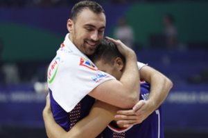 Prieš kovą su Lietuva – ypatinga Serbijos milžino motyvacija: suvienijo komandos draugo tragedija