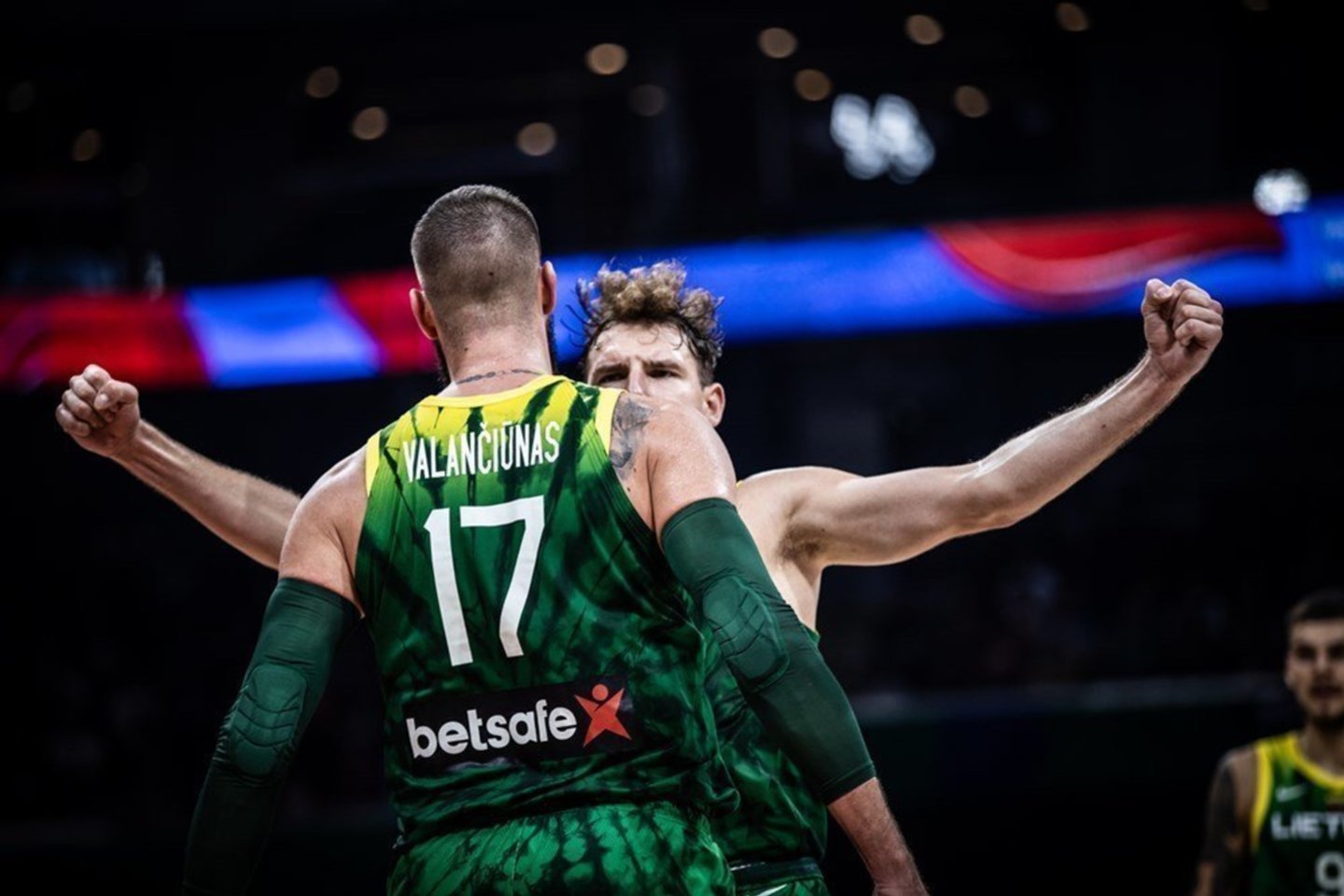 Lietuvos ir JAV rinktinių rungtynės.<br>FIBA nuotr.