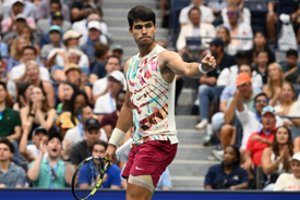 C. Alcarazas „US Open“ turnyre pratęsė pergalingų mačų seriją