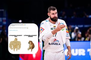 FIBA socialiniame tinkle – pašaipos Lietuvos rinktinei