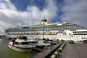 Klaipėdoje vieši italų laivas, kurio viduje – net pasakų pilis: įvardijo vertę