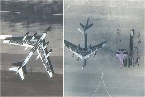 Rusija nuo dronų atakų saugosi beviltiškais būdais: karo lėktuvai – apkrauti padangomis