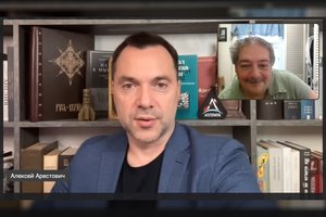 O. Arestovičius atskleidė kortas: ketina dalyvauti Ukrainos prezidento rinkimuose, kalba apie „mirusius Vakarus“