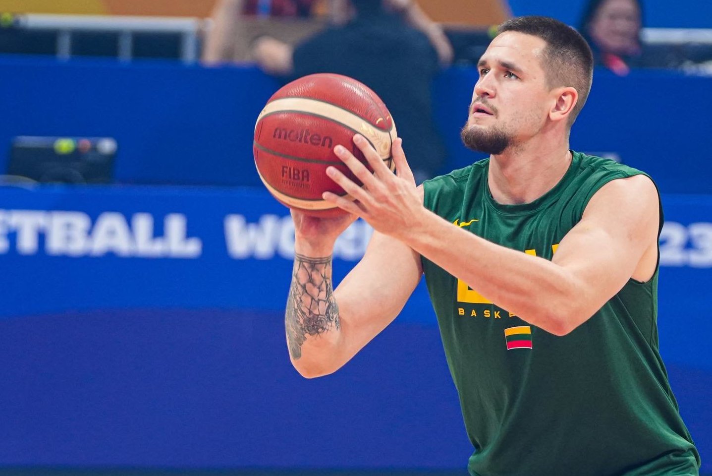  Lietuvos rinktinė.<br> LTU Basketball nuotr.