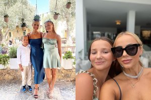 Ypatingą progą Kretoje atšventusi G. Alijeva pasidalijo atostogų įspūdžiais: „Nepakartojamas laikas su šeima“