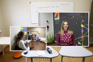 Sukrečiantys mokytojų iš Ukrainos liudijimai: algų negauna ištisus mėnesius, skrieja įžeidimai ir pasiūlymai „eiti prisiskinti obuolių“