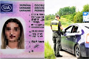 Ukrainietė nesitikėjo, kad pasieniečiai atskiria ne tik lietuviškų dokumentų klastotes