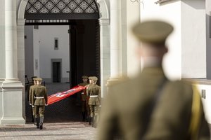 Sostinėje eisena paminėtos Oršos mūšio 509-osios metinės